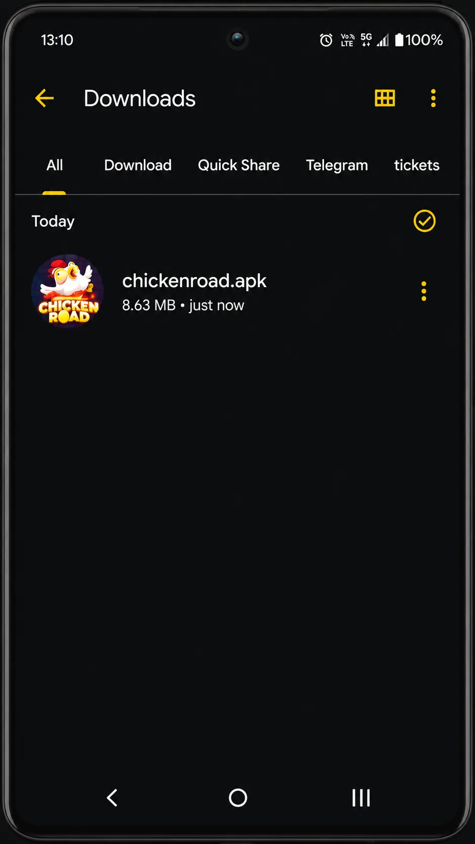 Chicken Road APK faylini yuklab olish (tasvir)