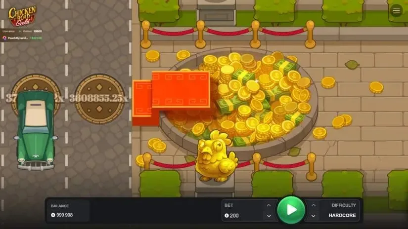 Chicken Road Gold — oʻyin tasviri 3