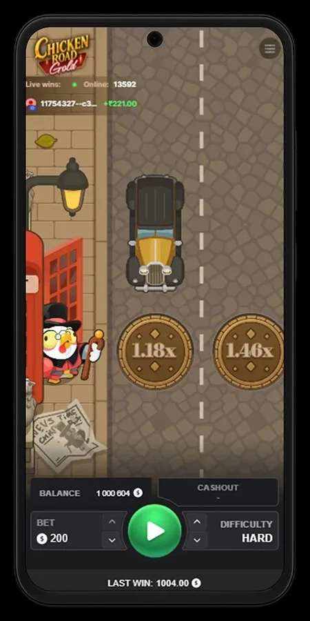Chicken Road Gold — oʻyin tasviri 4