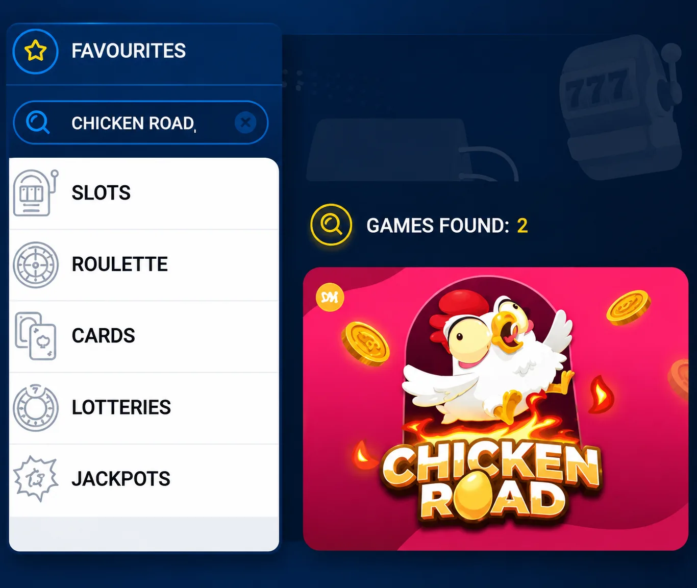 Chicken Road MOSTBET-da InOut Games ro'yxatida