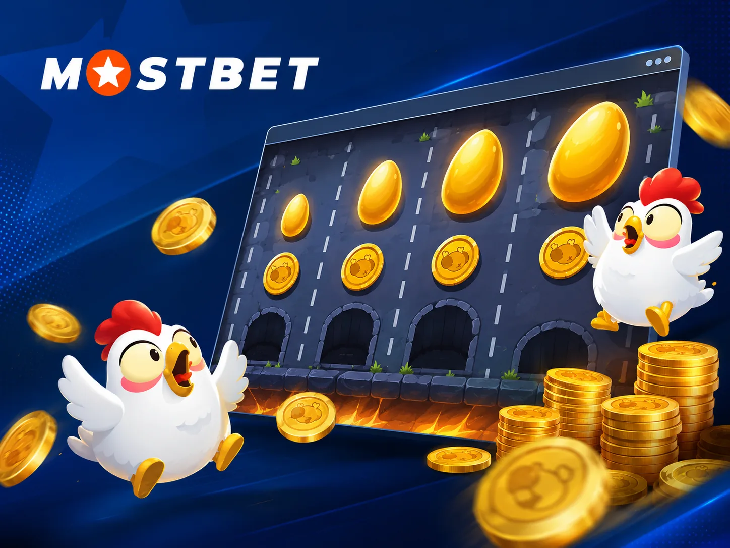 MOSTBET kazino platformasida Chicken Road