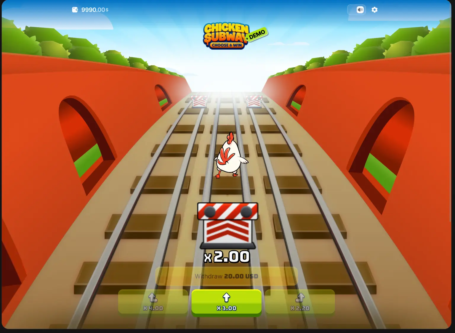 1win mobilida Chicken Road uslubidagi oʻyin
