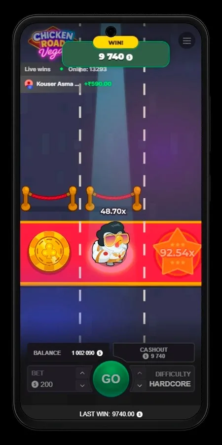 Chicken Road Vegas — oʻyin tasviri 5