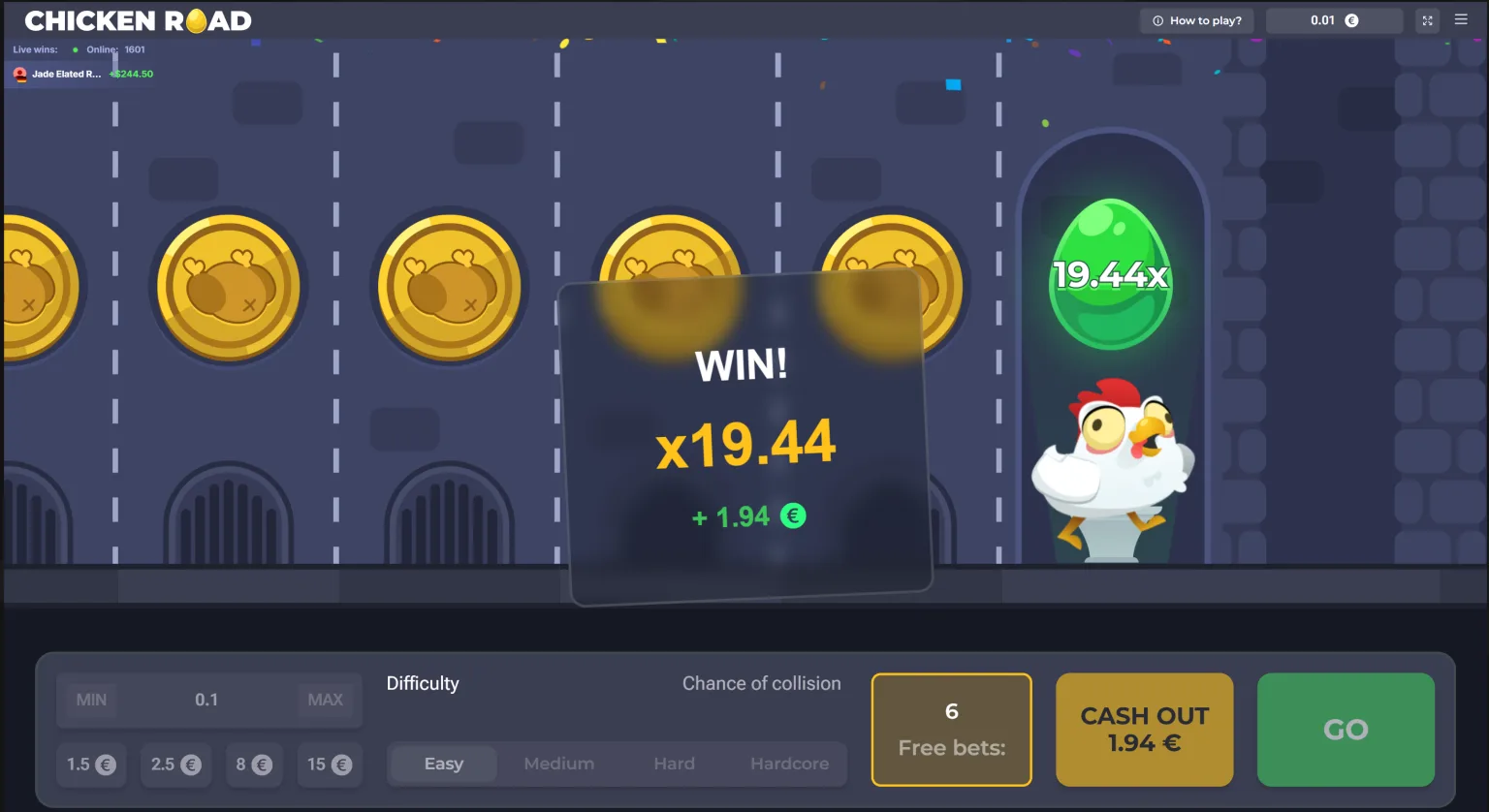 Chicken Road bonuslari: turlar va variantlar — rasm 6